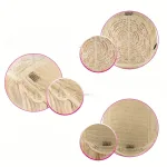 Cheveux naturels coupe bob avec frange