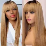 Perruque Mia avec frange