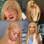 Élégance blonde miel