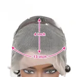 Perruque tendance pixie orange