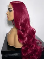 Perruque Mia ondulée rouge