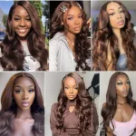 Cheveux naturels ondulés