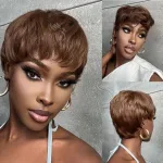 perruque cheveux naturels lisses