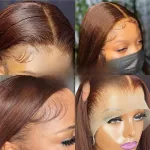 Perruque Remy Hair marron