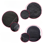 perruque noire coupe pixie