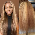 Perruque Mia en détail