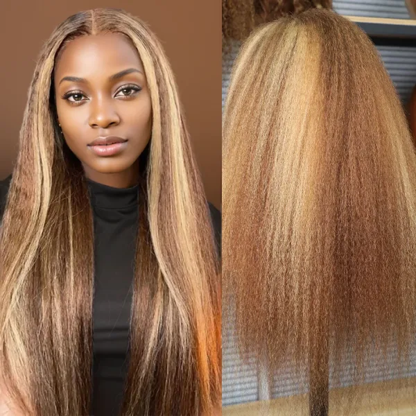 Perruque Mia en détail